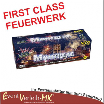 Montreal, 4er Verbund, 52 Schuss NICO FIRST CLASS Verbund Feuerwerk